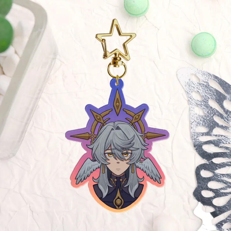 Sunday Bust Acrylic Charm