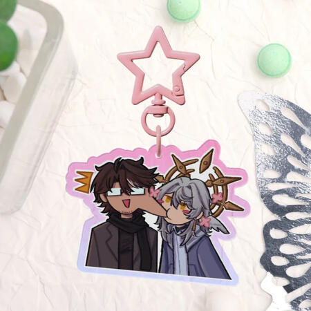 Cheek Monch Sunday + Welt Acrylic Charm